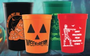 Halloween cups