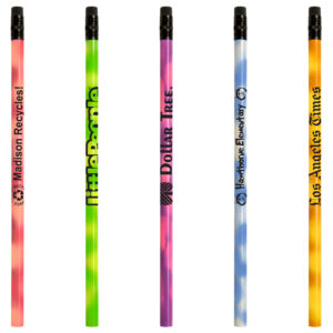 Mood pencil, heat sensitive changes color when held in hand